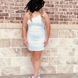 Formal dress, size 10/12. Worn once, smoke and pet free home.